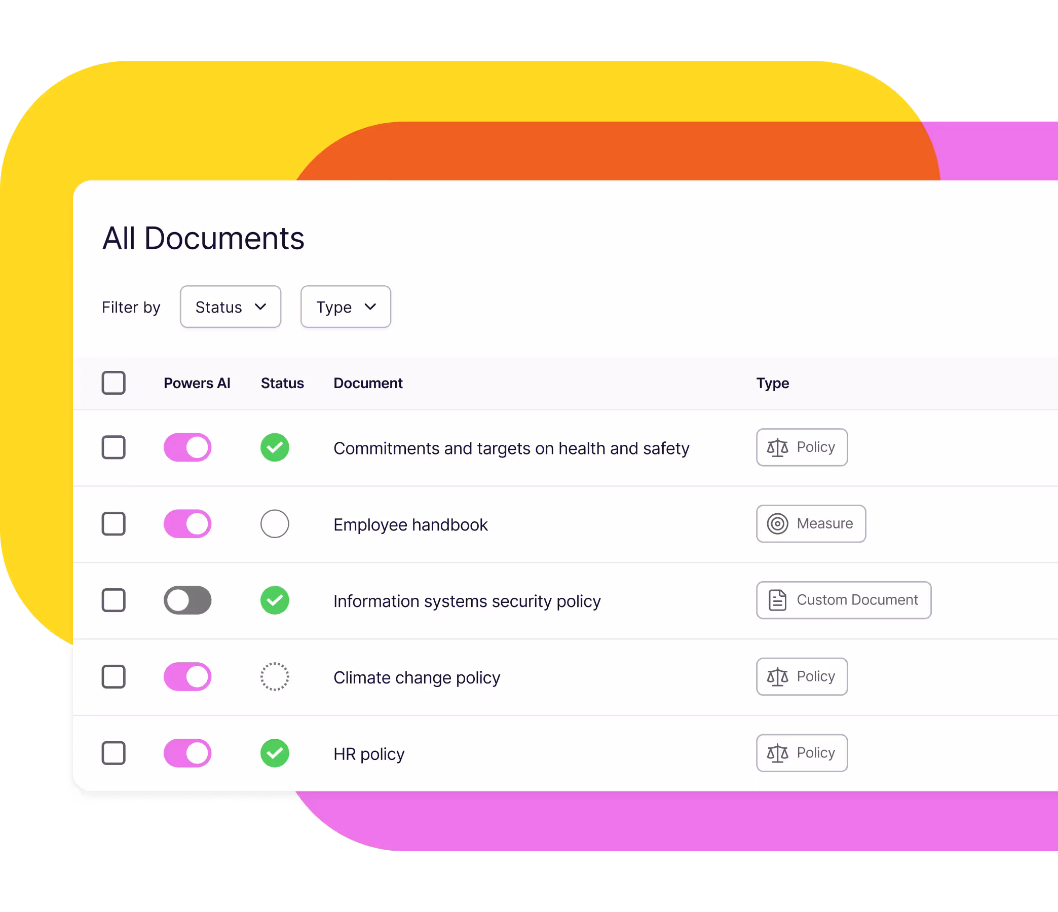 Marketing platform illustration